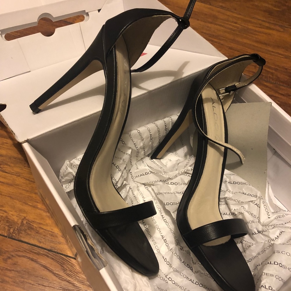 ALDO black heels